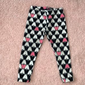 Toddler Girl’s Heart Leggings